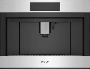 Wolf Front view of the Wolf E Series EC2450TE S coffee maker